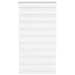 Zebra rolgordijn 80x150 cm stofbreedte 75,9 cm polyester wit