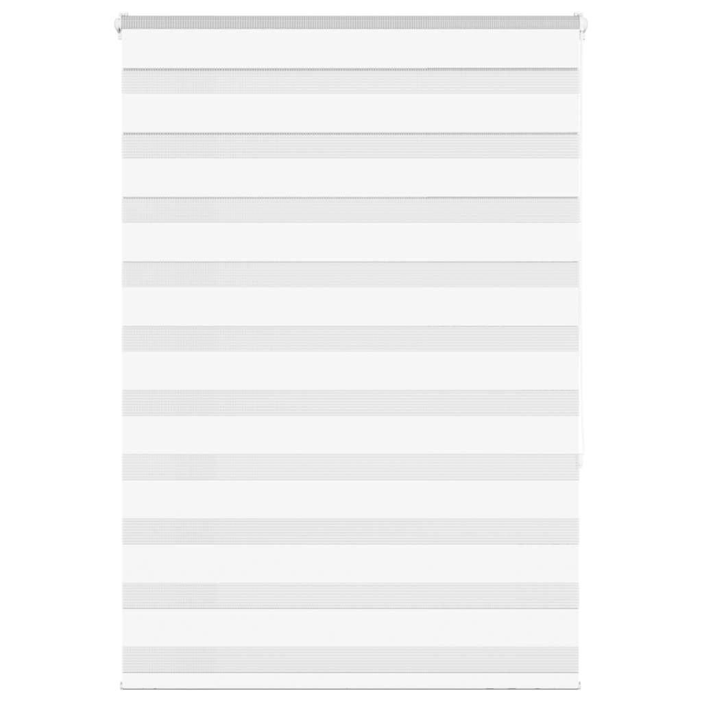 Zebra rolgordijn 95x150 cm stofbreedte 90,9 cm polyester wit