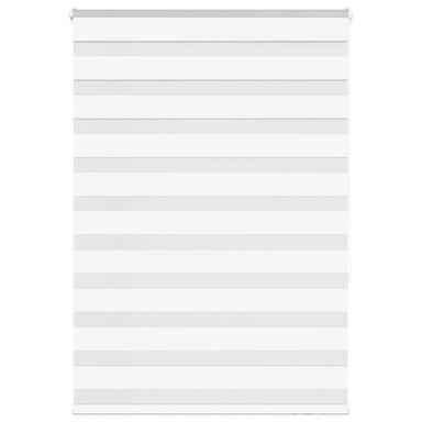 Zebra rolgordijn 95x150 cm stofbreedte 90,9 cm polyester wit