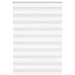 Zebra rolgordijn 95x150 cm stofbreedte 90,9 cm polyester wit