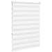 Zebra rolgordijn 95x150 cm stofbreedte 90,9 cm polyester wit