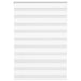 Zebra rolgordijn 105x150 cm stofbreedte 100,9cm polyester wit