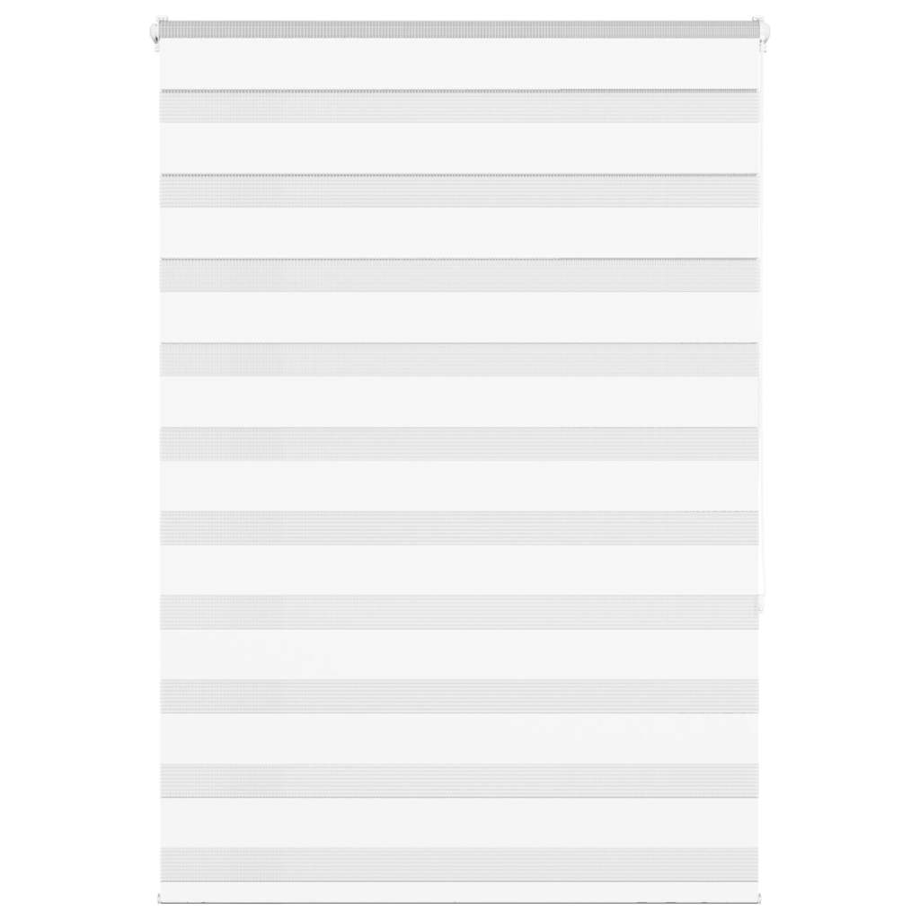 Zebra rolgordijn 115x150 cm stofbreedte 110,9cm polyester wit
