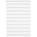 Zebra rolgordijn 115x150 cm stofbreedte 110,9cm polyester wit