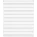 Zebra rolgordijn 125x150 cm stofbreedte 120,9cm polyester wit