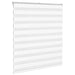 Zebra rolgordijn 125x150 cm stofbreedte 120,9cm polyester wit