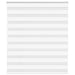 Zebra rolgordijn 130x150 cm stofbreedte 125,9cm polyester wit