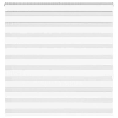 Zebra rolgordijn 140x150 cm stofbreedte 135,9cm polyester wit