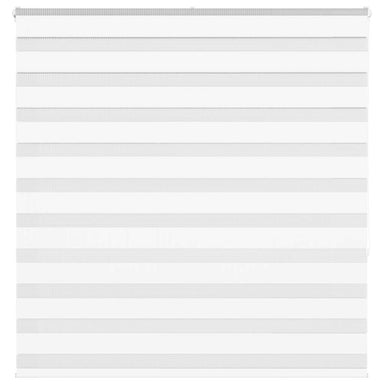 Zebra rolgordijn 145x150 cm stofbreedte 140,9cm polyester wit