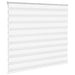 Zebra rolgordijn 160x150 cm stofbreedte 155,9cm polyester wit