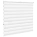 Zebra rolgordijn 160x150 cm stofbreedte 155,9cm polyester wit
