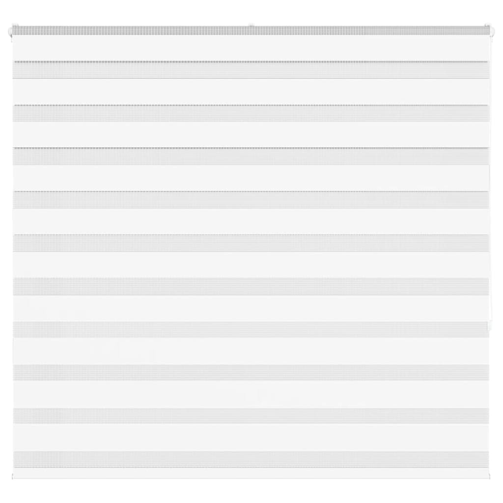 Zebra rolgordijn 165x150 cm stofbreedte 160,9cm polyester wit