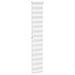 Zebra rolgordijn 45x200 cm stofbreedte 40,9 cm polyester wit