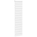 Zebra rolgordijn 65x200 cm stofbreedte 60,9 cm polyester wit