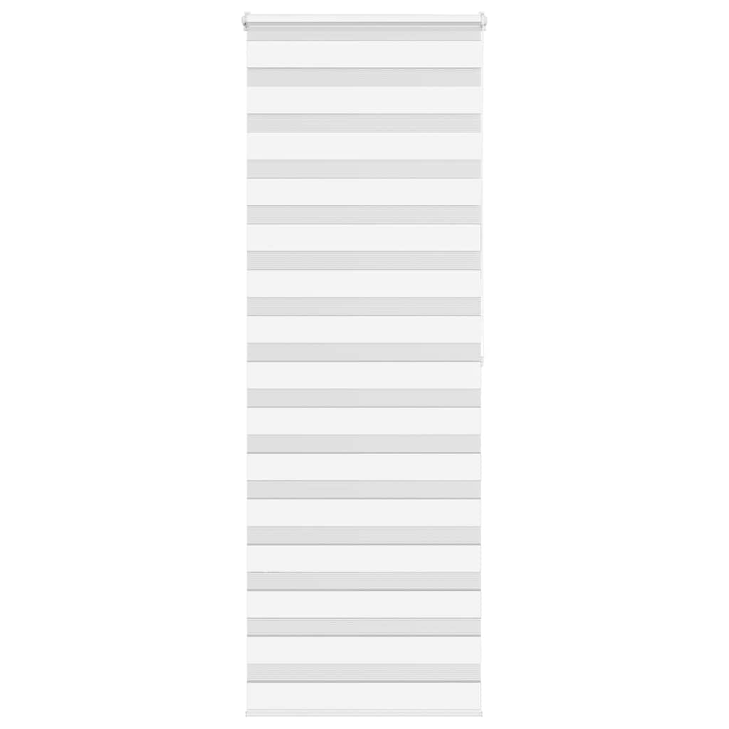 Zebra rolgordijn 70x200 cm stofbreedte 65,9 cm polyester wit