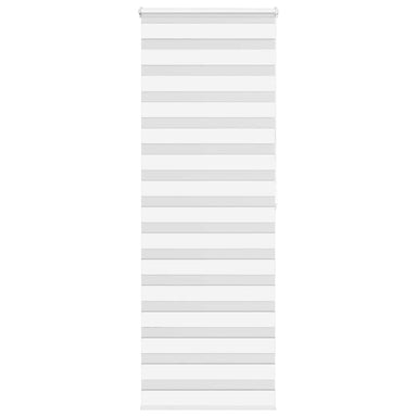 Zebra rolgordijn 70x200 cm stofbreedte 65,9 cm polyester wit