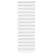 Zebra rolgordijn 70x200 cm stofbreedte 65,9 cm polyester wit