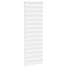 Zebra rolgordijn 75x200 cm stofbreedte 70,9 cm polyester wit