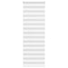 Zebra rolgordijn 80x200 cm stofbreedte 75,9 cm polyester wit