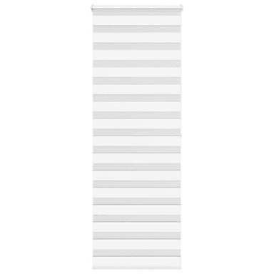 Zebra rolgordijn 85x200 cm stofbreedte 80,9 cm polyester wit