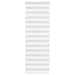 Zebra rolgordijn 85x200 cm stofbreedte 80,9 cm polyester wit