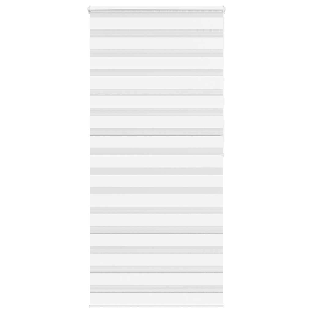 Zebra rolgordijn 100x200 cm stofbreedte 95,9 cm polyester wit