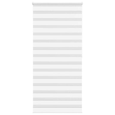 Zebra rolgordijn 105x200 cm stofbreedte 100,9cm polyester wit