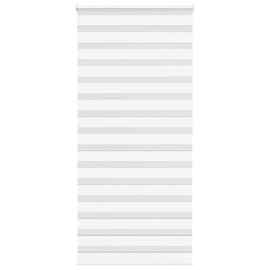 Zebra rolgordijn 115x200 cm stofbreedte 110,9cm polyester wit