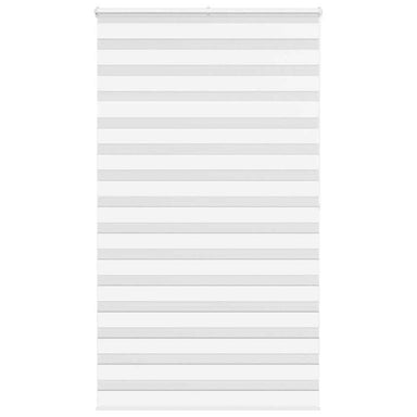 Zebra rolgordijn 120x200 cm stofbreedte 115,9cm polyester wit