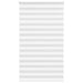 Zebra rolgordijn 120x200 cm stofbreedte 115,9cm polyester wit