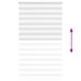 Zebra rolgordijn 120x200 cm stofbreedte 115,9cm polyester wit