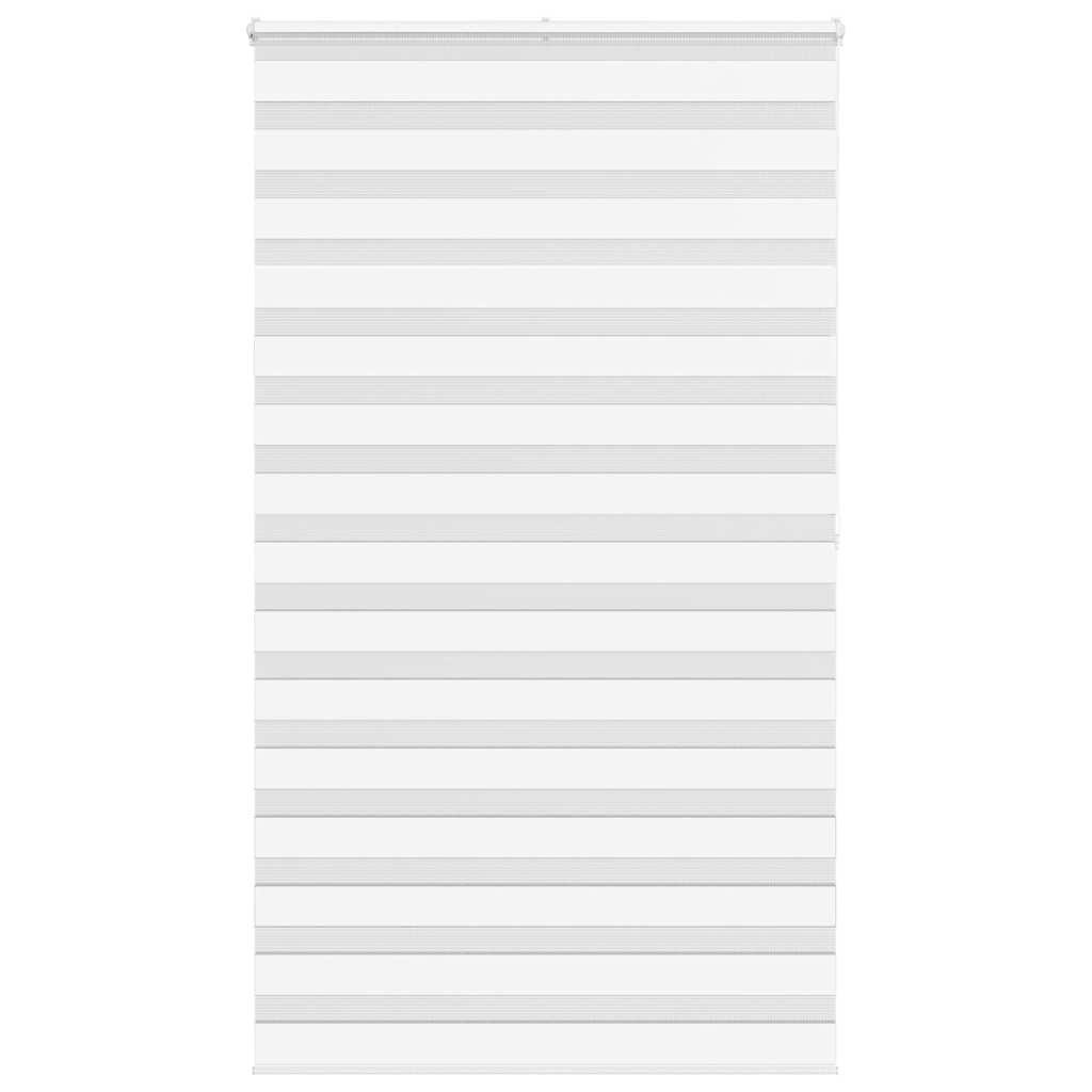 Zebra rolgordijn 125x200 cm stofbreedte 120,9cm polyester wit