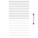 Zebra rolgordijn 130x200 cm stofbreedte 125,9cm polyester wit
