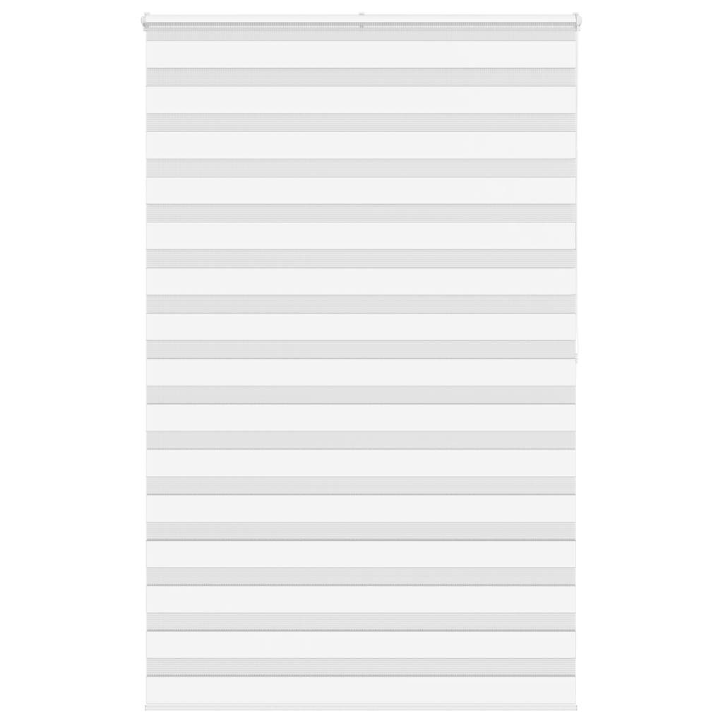 Zebra rolgordijn 140x200 cm stofbreedte 135,9cm polyester wit