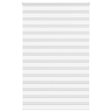 Zebra rolgordijn 140x200 cm stofbreedte 135,9cm polyester wit