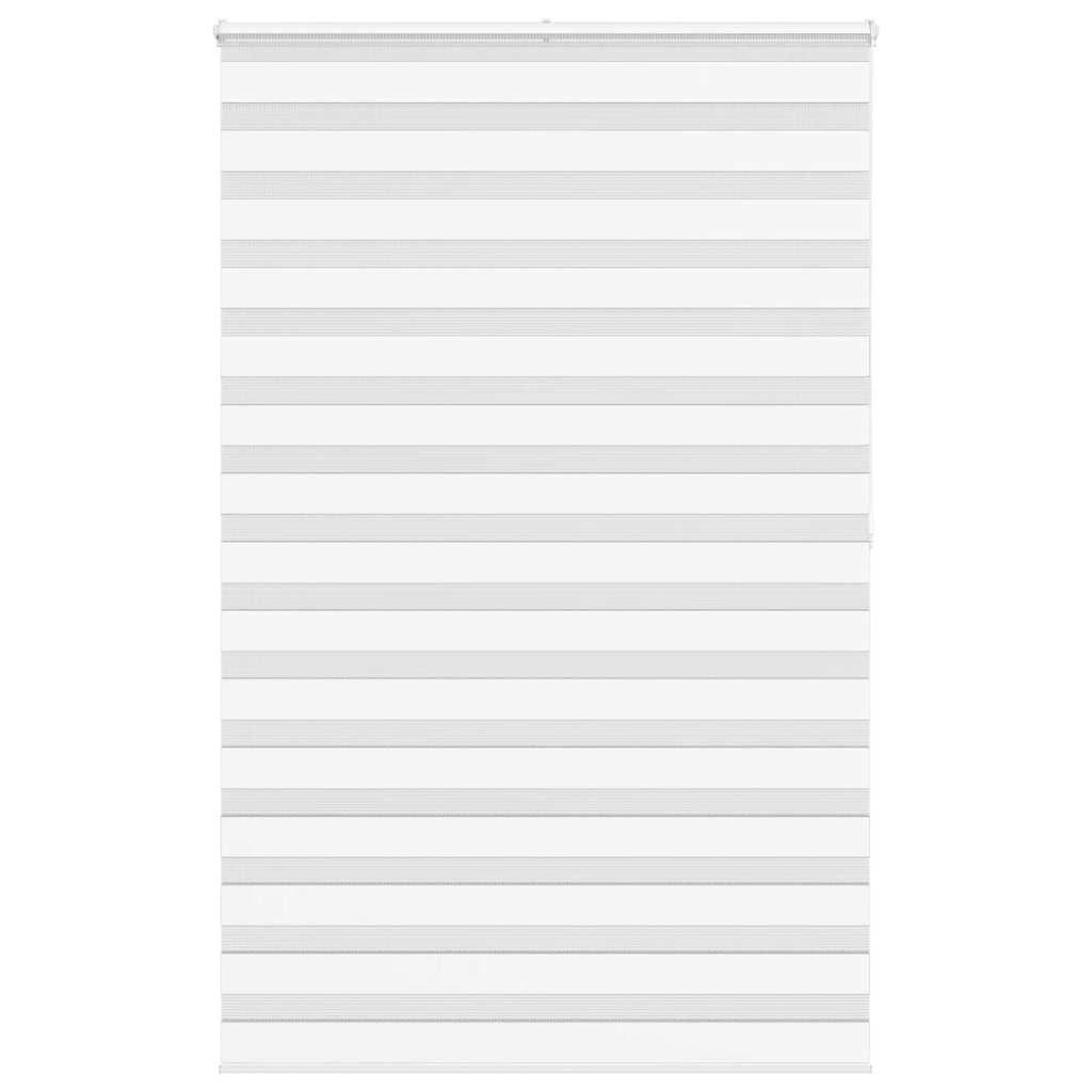 Zebra rolgordijn 145x200 cm stofbreedte 140,9cm polyester wit