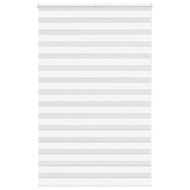 Zebra rolgordijn 145x200 cm stofbreedte 140,9cm polyester wit