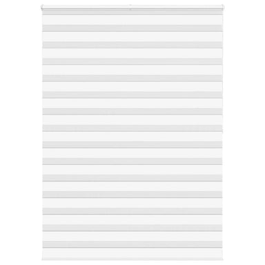 Zebra rolgordijn 155x200 cm stofbreedte 150,9cm polyester wit