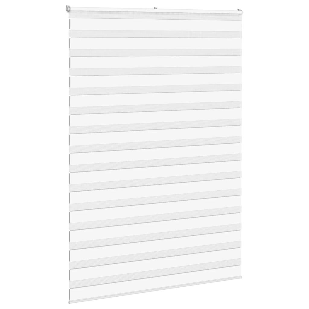 Zebra rolgordijn 155x200 cm stofbreedte 150,9cm polyester wit