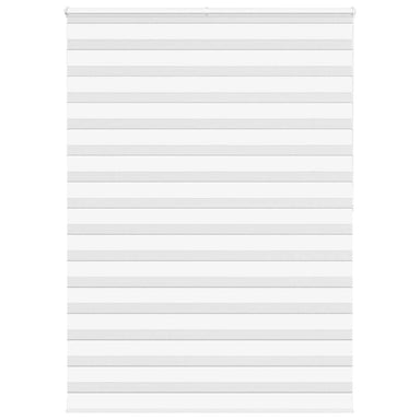 Zebra rolgordijn 165x200 cm stofbreedte 160,9cm polyester wit