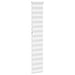 Zebra rolgordijn 40x230 cm stofbreedte 35,9 cm polyester wit