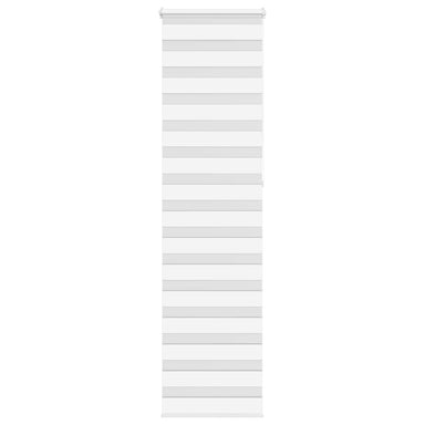 Zebra rolgordijn 60x230 cm stofbreedte 55,9 cm polyester wit