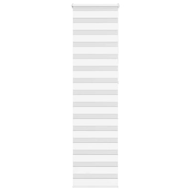 Zebra rolgordijn 65x230 cm stofbreedte 60,9 cm polyester wit