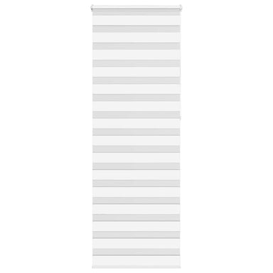 Zebra rolgordijn 80x230 cm stofbreedte 75,9 cm polyester wit