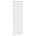 Zebra rolgordijn 85x230 cm stofbreedte 80,9 cm polyester wit