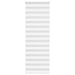 Zebra rolgordijn 90x230 cm stofbreedte 85,9 cm polyester wit