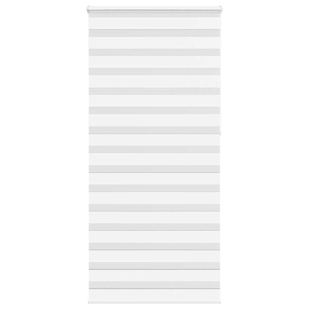Zebra rolgordijn 95x230 cm stofbreedte 90,9 cm polyester wit