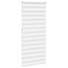 Zebra rolgordijn 100x230 cm stofbreedte 95,9 cm polyester wit