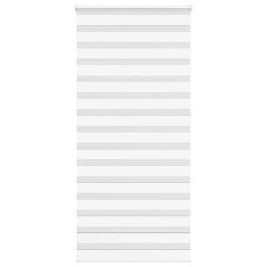 Zebra rolgordijn 110x230 cm stofbreedte 105,9cm polyester wit