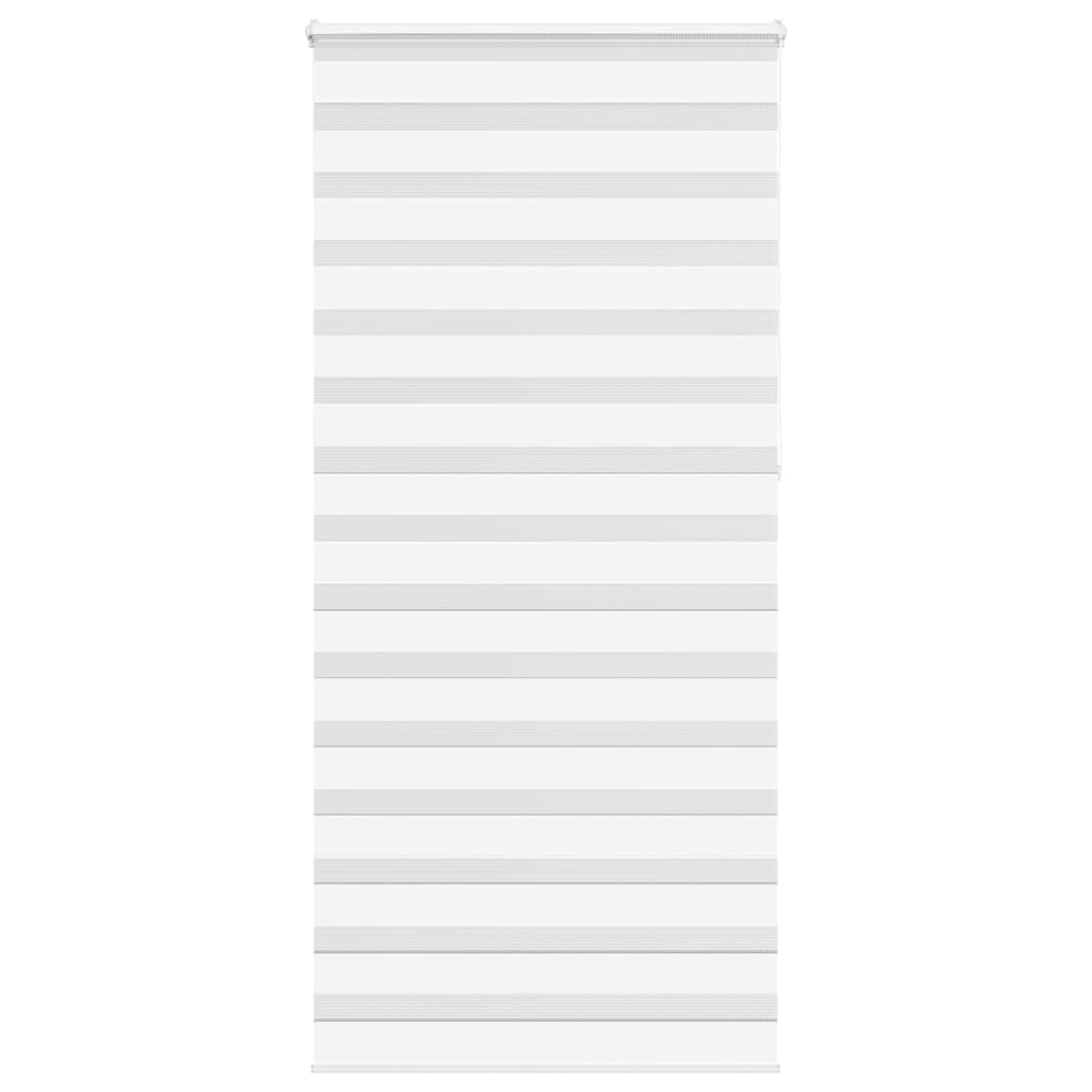 Zebra rolgordijn 115x230 cm stofbreedte 110,9cm polyester wit